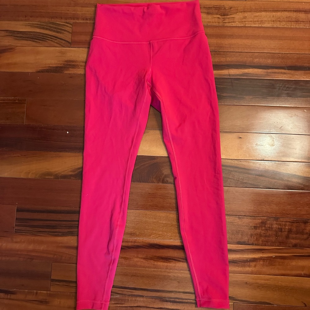 Lululemon Athletica Bold Red Leggings